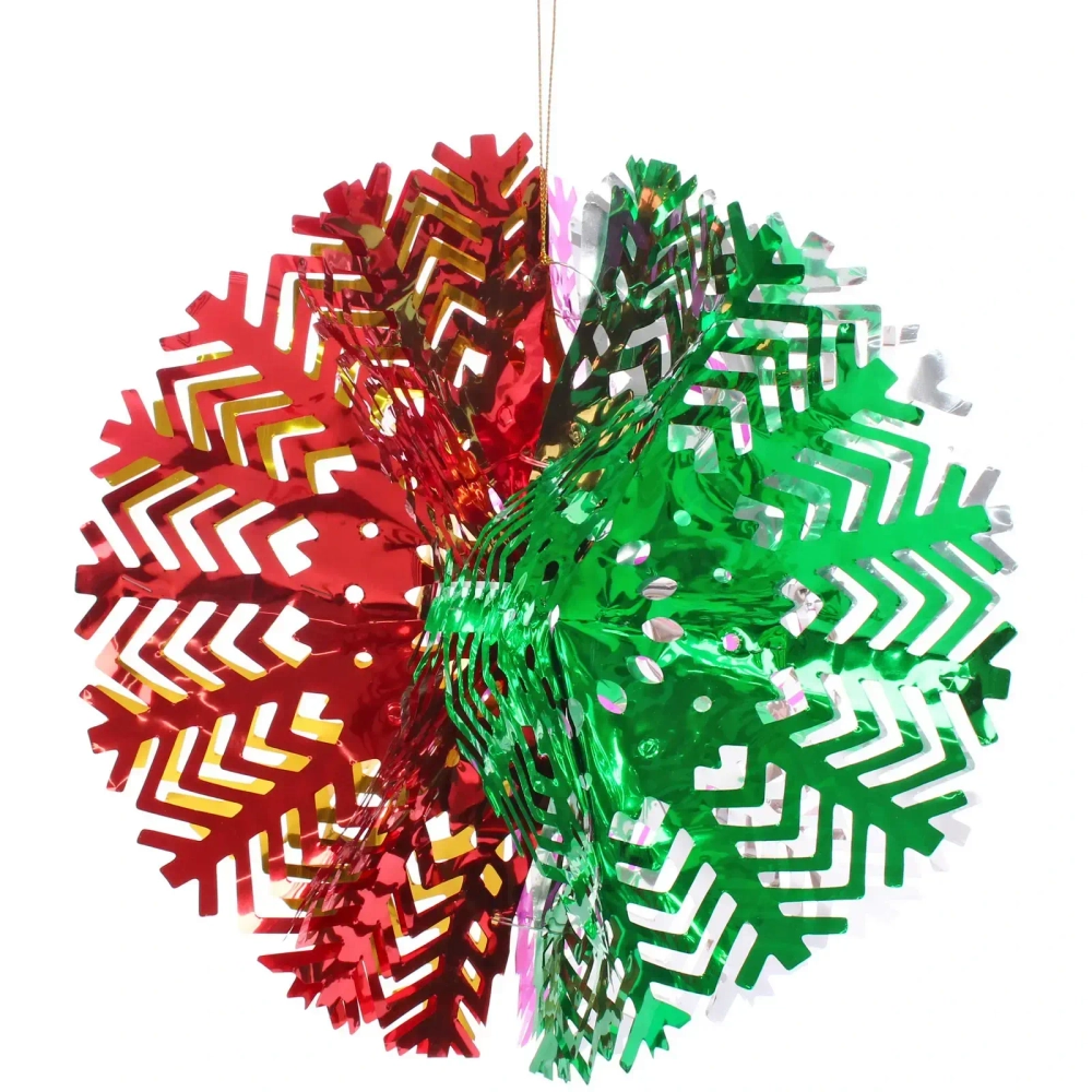 Украшение фольгированное «Снежный шар» d-30 см, Мультицвет