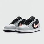 кроссовки Air Jordan 1 Low Grey Black Wmns