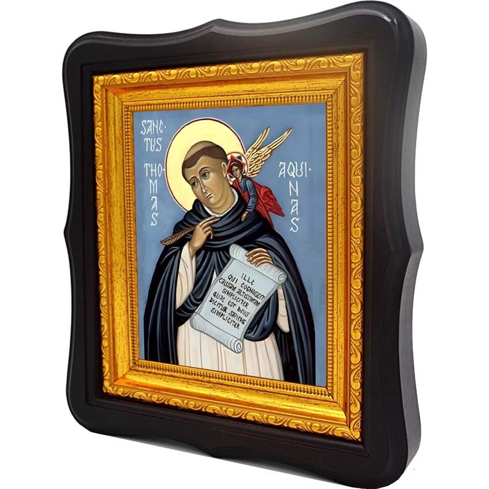 Фома Аквинский. Икона на холсте.