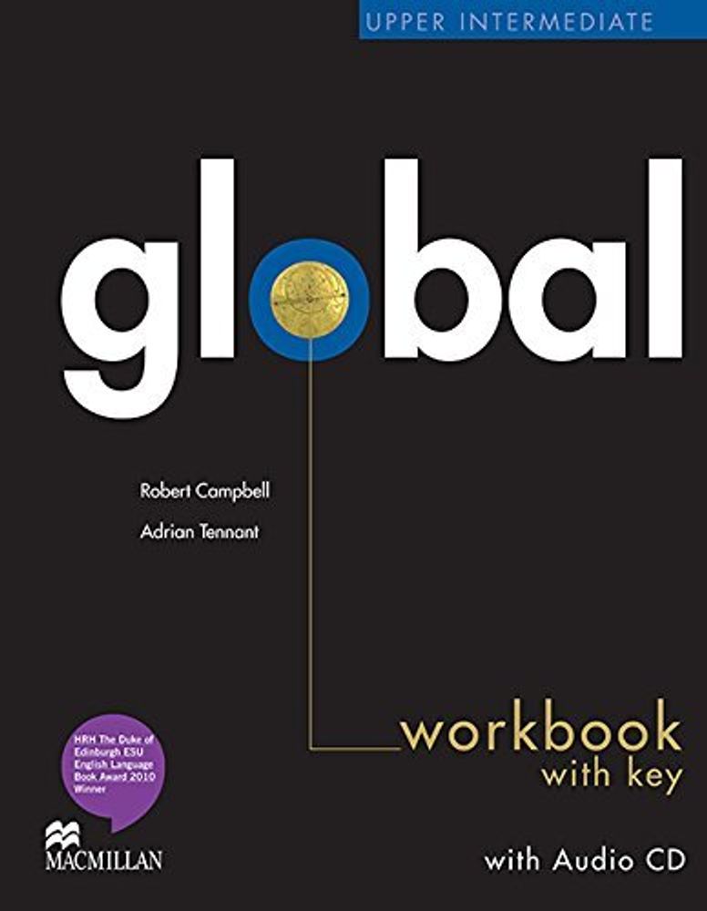 Global Upper Intermediate Workbook + CD with Key