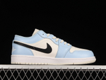 Jordan 1 Low Ice Blue Black