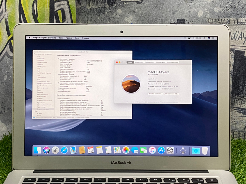 MacBook air 13 2014 i5/4gb/