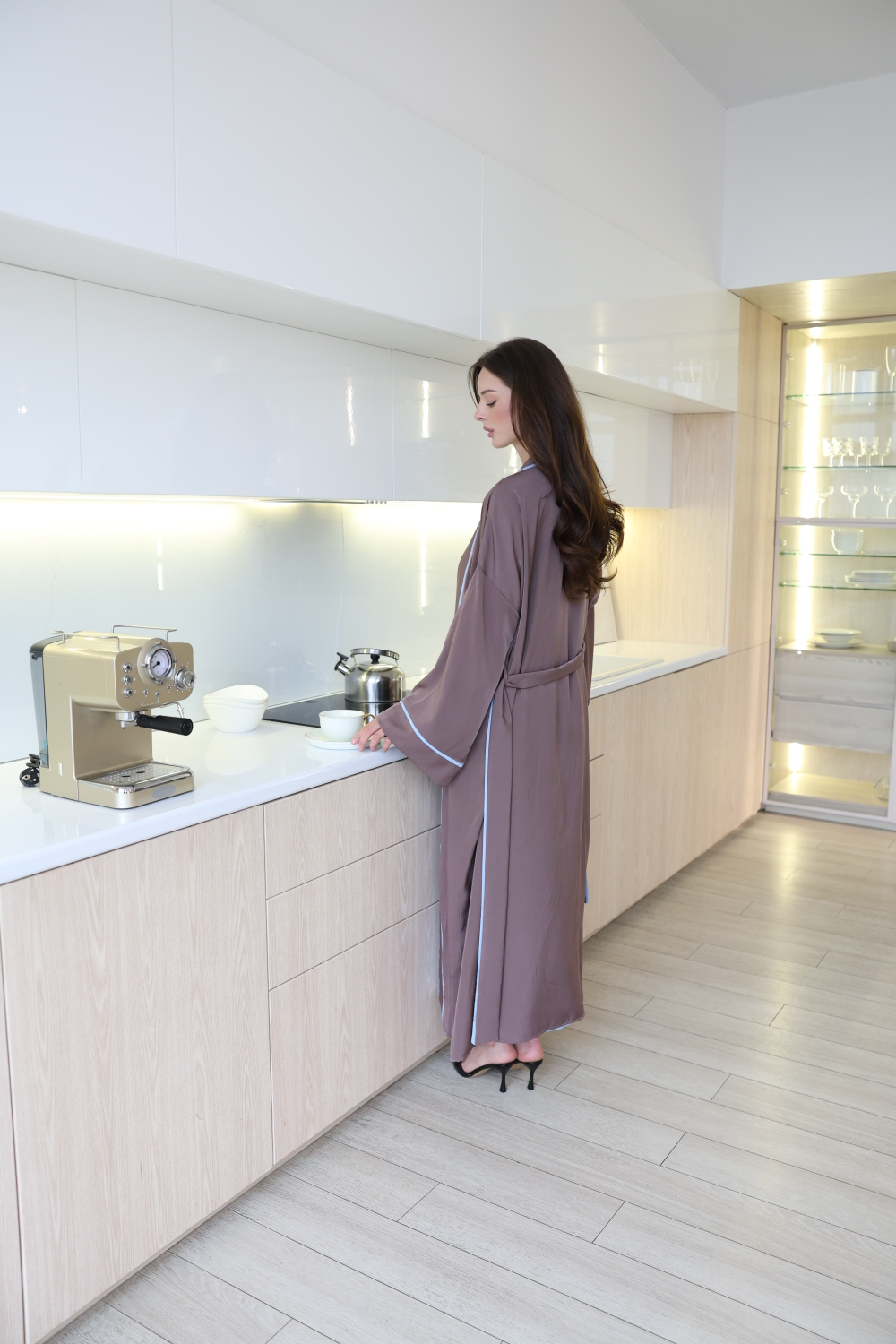 ХАЛАТ МАКСИ "НЕЖНОЕ КАСАНИЕ"