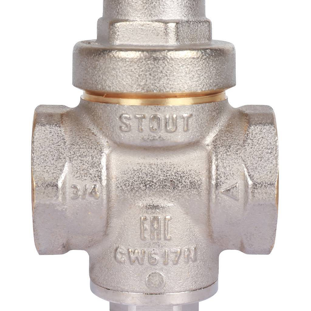 Редуктор давления поршневой   3/4"