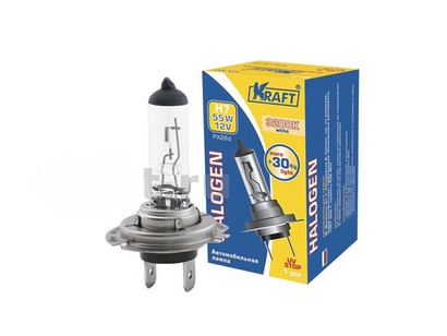 Автолампа 12V H7 55W Kraft +30%
