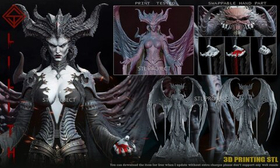 Фигурка Лилит Диабло Lilith Diablo