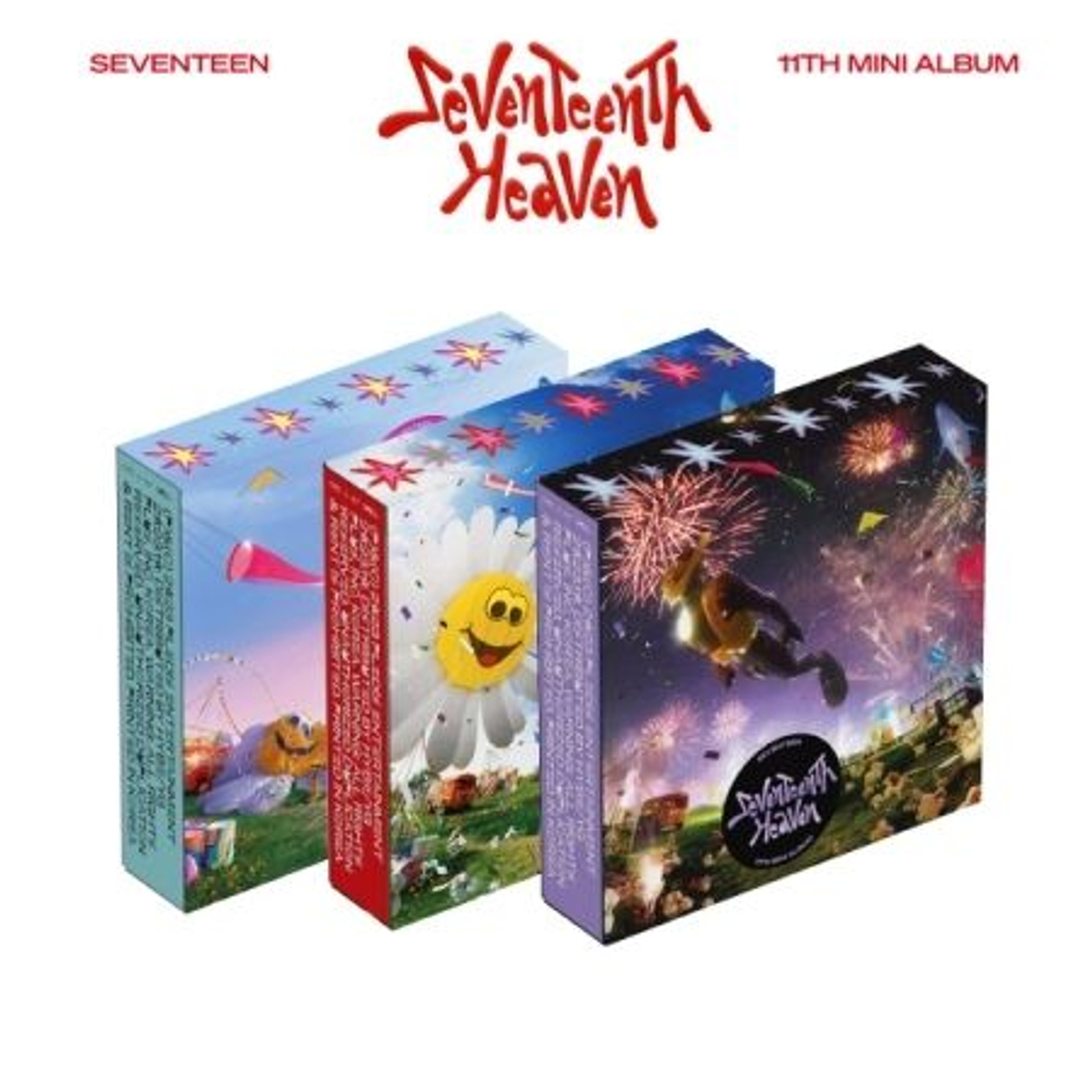 Альбом SEVENTEEN - SEVENTEENTH HEAVEN 11th Mini Album RANDOM Version