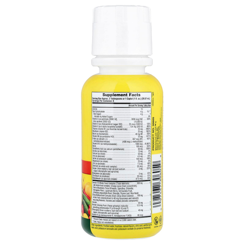 NaturesPlus, Source of Life, оригинальная жидкая добавка с мультивитаминами и минералами, вкусные тропические фрукты, 236,56 мл (8 жидк. унций)