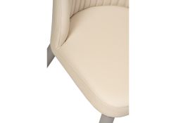 Стул на металлокаркасе Фена R латте / капучино