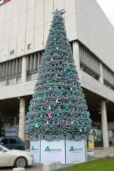 Уличная елка Уральская изумрудная 11 м., каркасная, ПВХ, Green Trees (GT11URPVCBL)