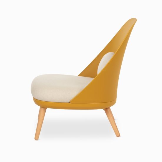 Кресло Colmar желтое