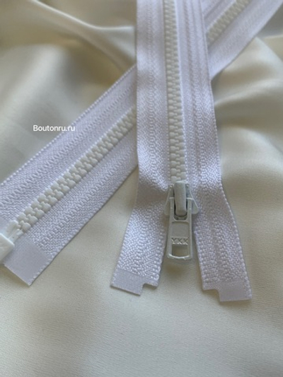 Молния YKK тракторная, тип 3 белая 501
