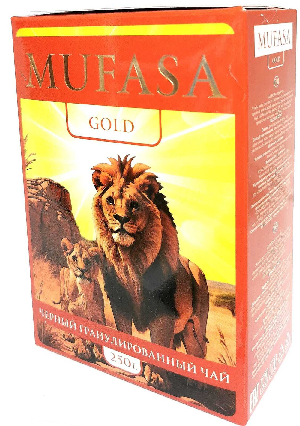 Чай Муфаса Gold  250 гр  1/32 шт