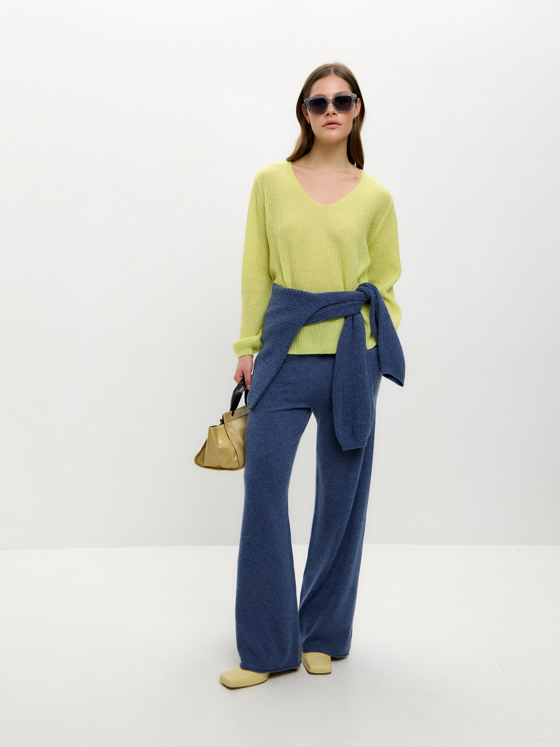 Кашемировый пуловер