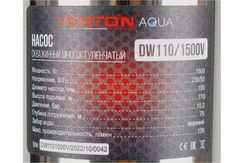Насос погружной Verton AQUA 4" DW110/1500V max h110 max Q9,5 37363