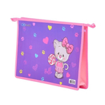 Папка школьная на молнии Basir, формат А4, размер 33*23 см, с рисунком ассорти, 6 цветов