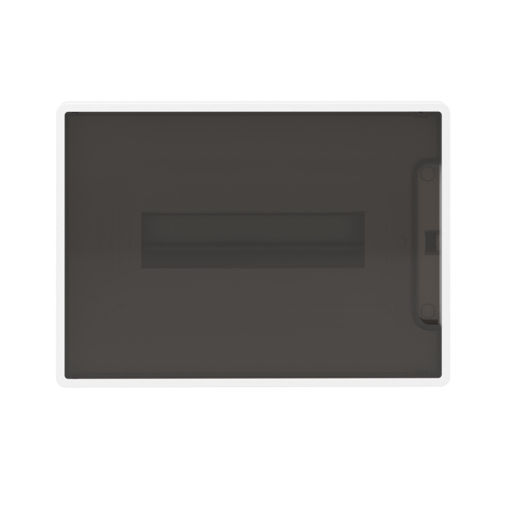 Щит распределительный 12 мод встраиваемый FRAME, белый, с тониров. дверцей, с 2 шинами PEN DKC