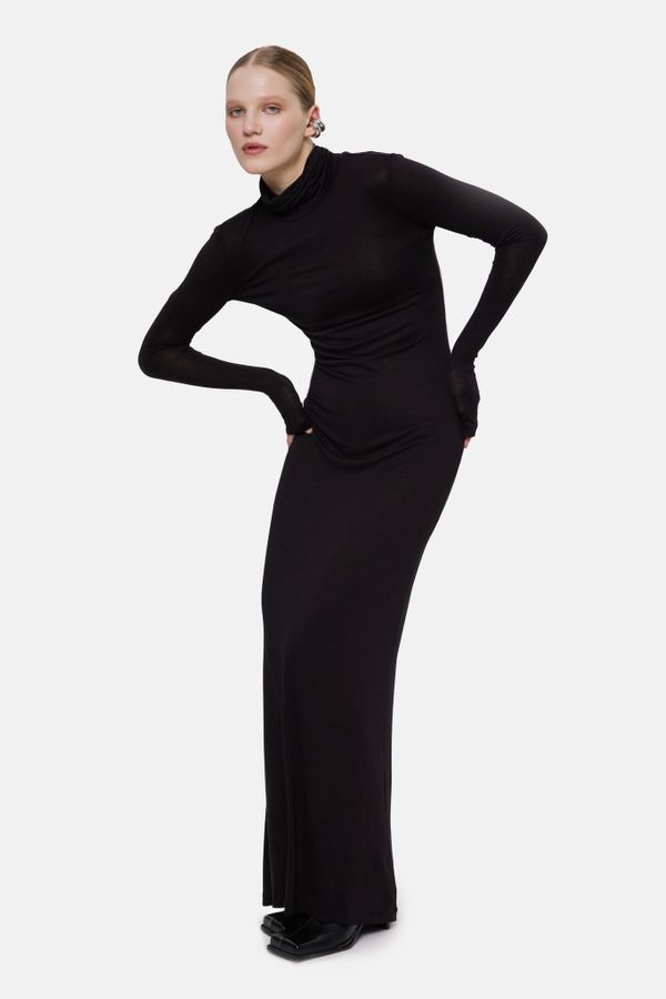 Платье трикотажное