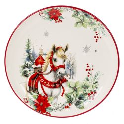 GAEM Тарелка "Лошадь", L21 W21 H2 см