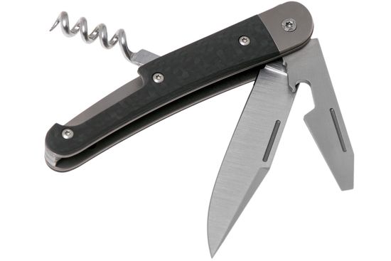 Складной нож Lion Steel "Jack" L/JK3 CF c клинком из стали Böhler M390 Microclean®, рукоять карбон