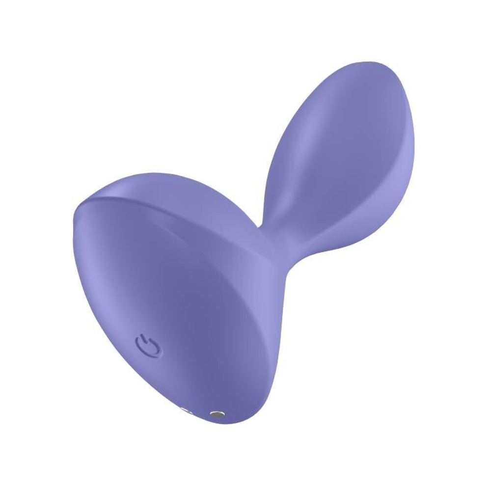 Анальная пробка Satisfyer Sweet Seal с вибрацией и управлением с телефона, лиловая