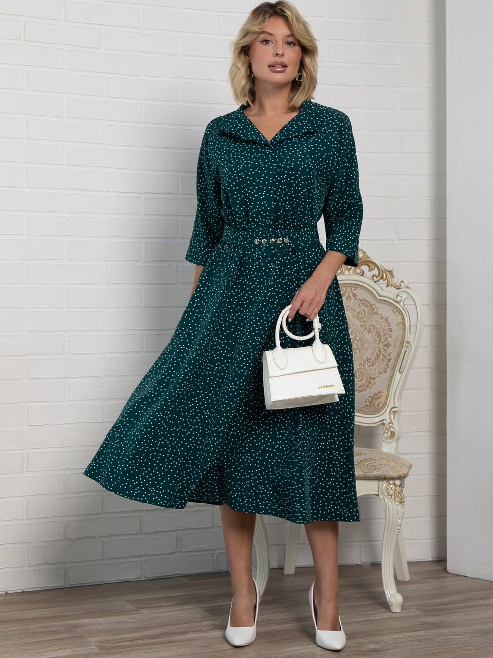 Платье Доминанта (зеленое) П16140-16М LT Collection