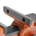 Тиски слесарные, 125 мм, поворотные, с наковальней Sparta