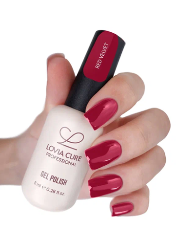 Lovia Cure Гель-лак Red Velvet 210, 8 мл