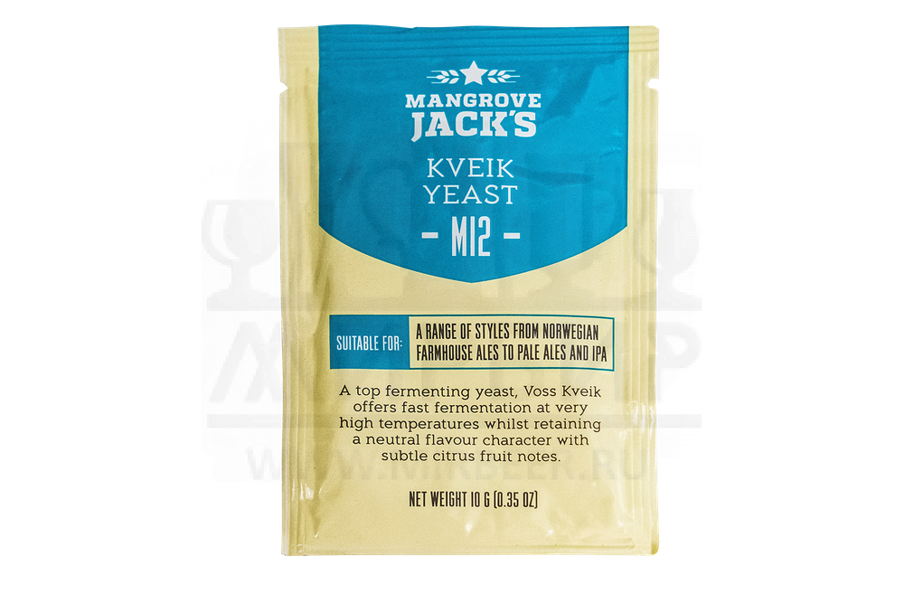 Пивные дрожжи Mangrove Jack's "Kveik M12", 10 г