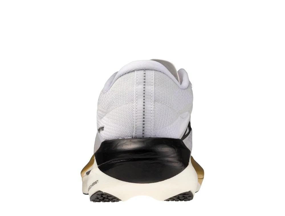 Кроссовки для бега мужские Mizuno Hyperwarp Pro U Белые-Золотые