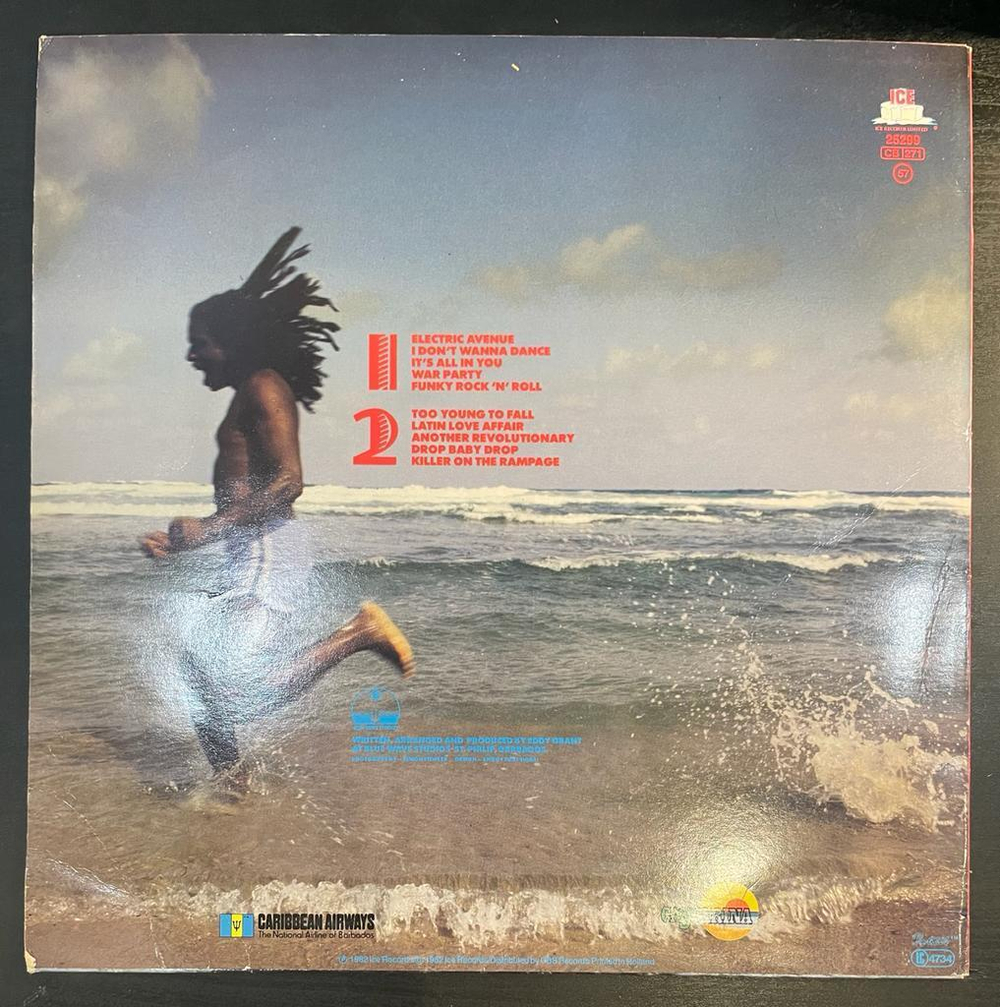 Eddy Grant - Killer On The Rampage (Голландия 1982г.)