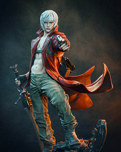 Данте Дьявол может плакать Фигурка Dante Statue Devil May Cry