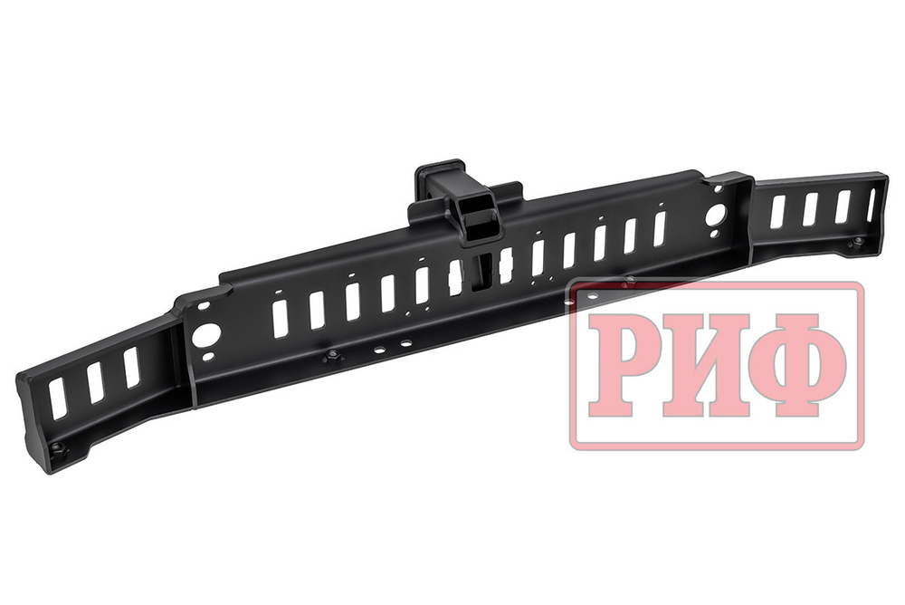 Фаркоп передний (переходник) для съёмной лебёдки с защитой радиатора на ГАЗ Соболь NN РИФ