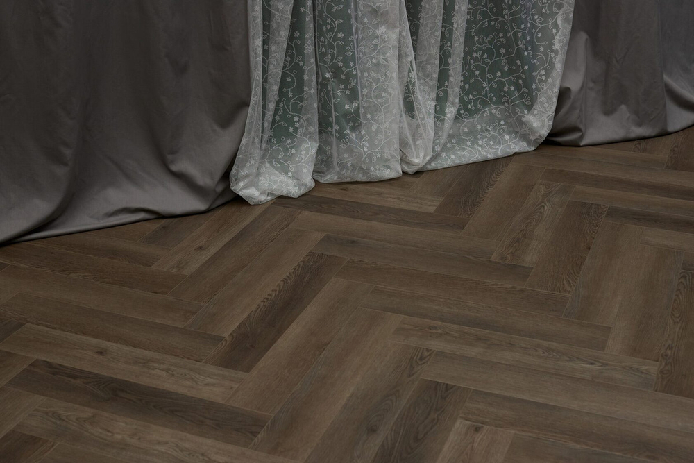 Кварц-винил SPC Steinholz Herringbone 4,5 мм Вельс 1.14688 м2