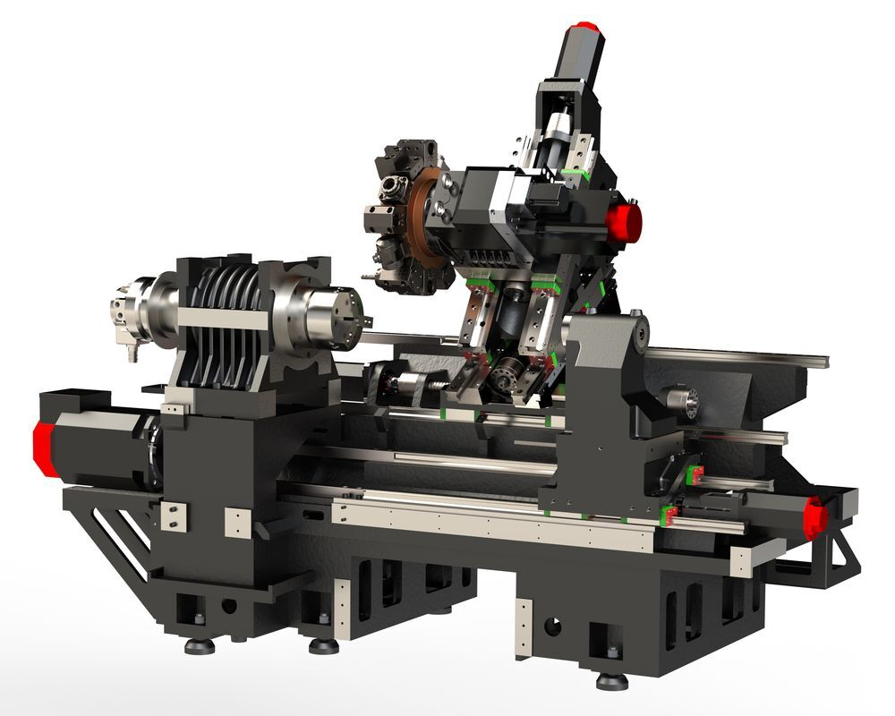 Токарный обрабатывающий центр B-Power CTN500MY/600-11 WP2