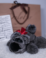 Собака Шанель маленькая (коричневая)