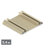 ЭКО Направляющая нижняя двухполозная (5,40 м) золото матовое (AL) (AE0488) Aristo (Акция)