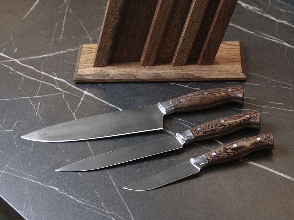 Набор кухонных ножей "Profi Wood"