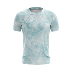 Футболка "Акварельные ракушки"