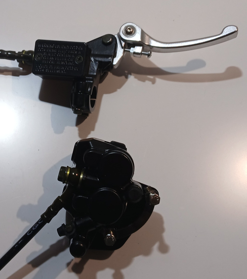 Гидравлические тормоза передние Питбайк Apex 125 E