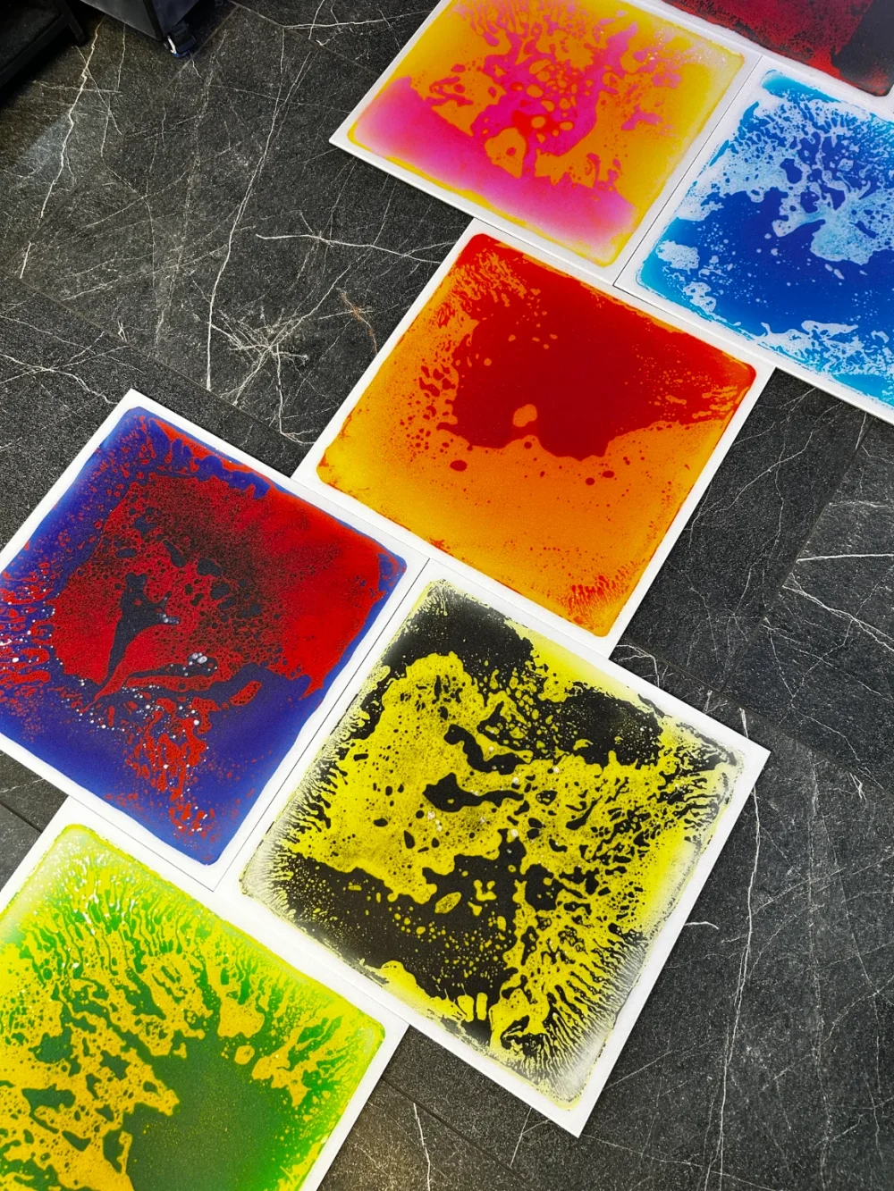 Плитка "Живой пол Клякса"