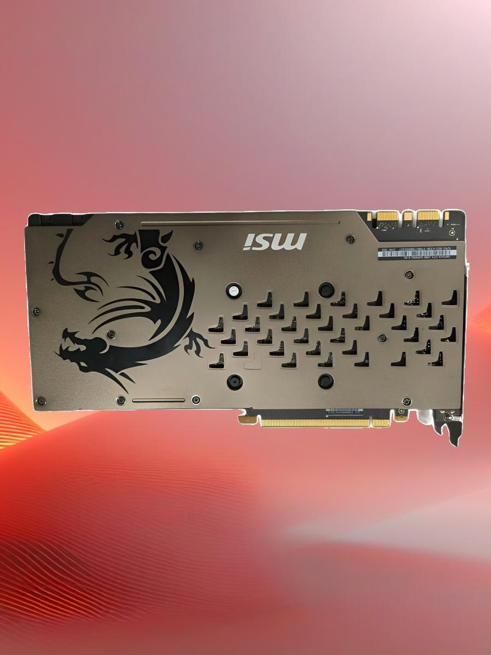 Видеокарта MSI GeForce GTX 1080 GAMING X 8Gb