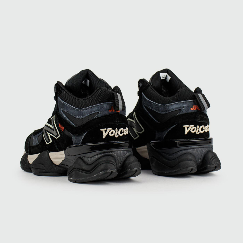 Кроссовки New Balance 9060 Mid Black / Black with Fur
