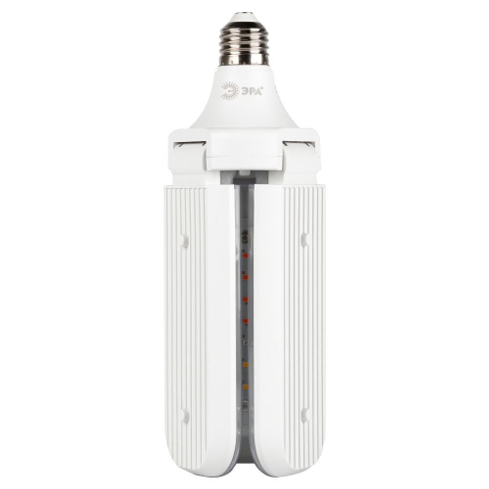 Фитолампа для растений светодиодная ЭРА GREEN LINE ФИТО-30W-PL-E27-GR 3-х лепестковая красно-синего спектра 30 Вт Е27 | Фитолампы Е27