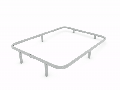 Квадратный каркас из труб