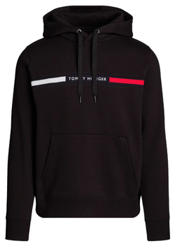 Куртка теннисная Tommy Hilfiger Chest Insert - Black