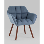 Кресло Брайан глубокий синий NC