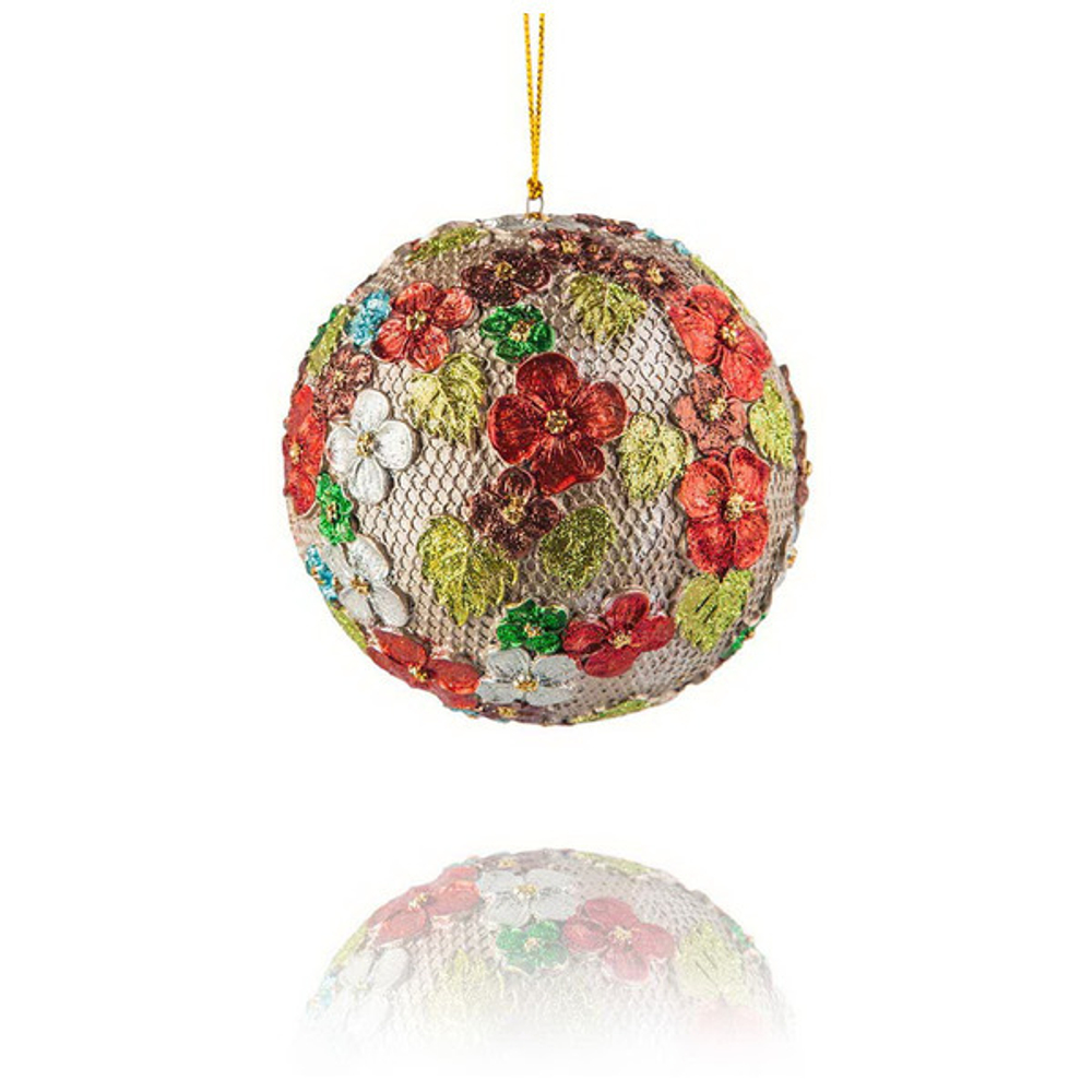 Украшение новогоднее шар 10см Lamart LMR-15115