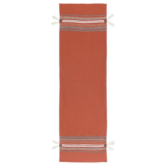 Дорожка на стол с вышивкой braids из коллекции ethnic, 45х150 см