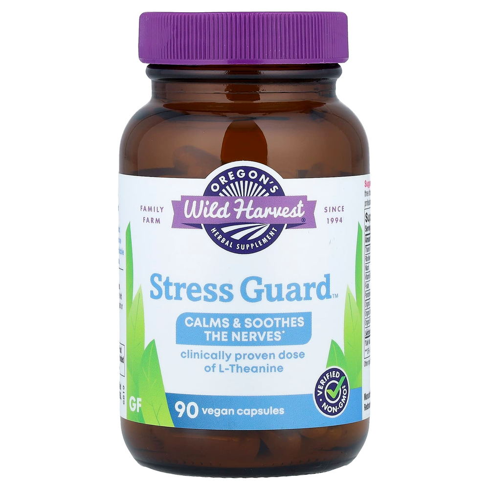 Oregon's Wild Harvest, Stress Guard™, 90 веганских капсул